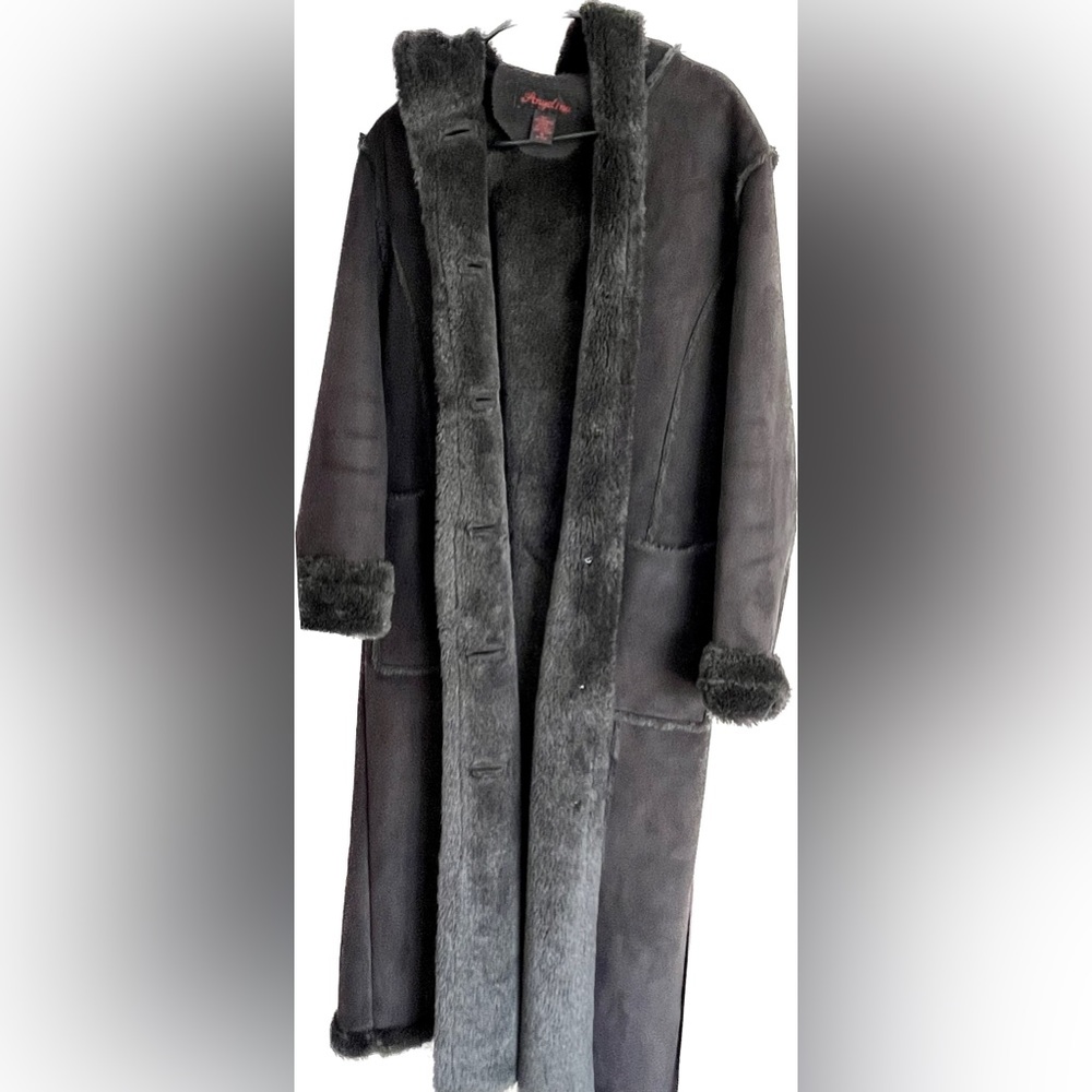 Angelina Faux Shearling coat